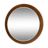 Large Scandinavian Teak Mirror