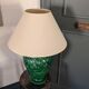Green ceramic lamp with ivy decoration 70-80