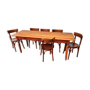 table et chaises bistrot