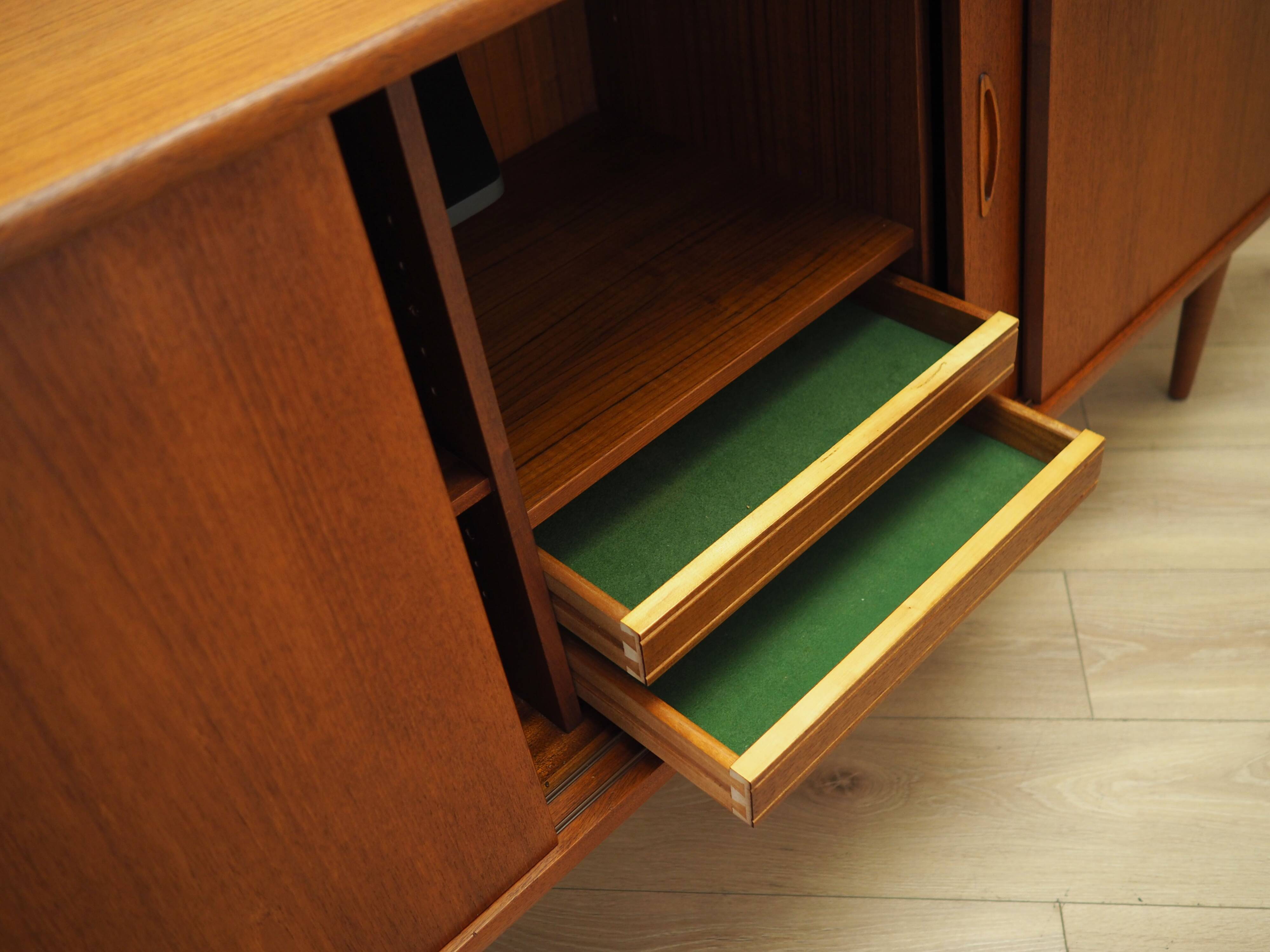 Teak sideboard, Danish design, 1970s, production: Denmark