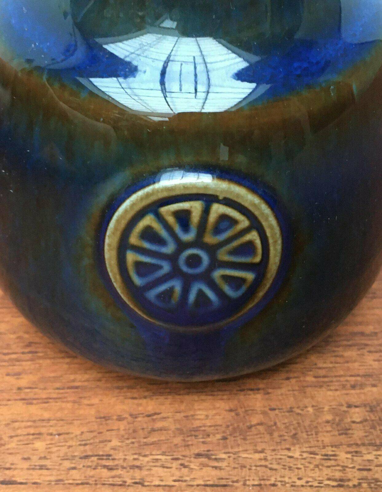 Mid-century Danish ceramic table lamp by Søholm.