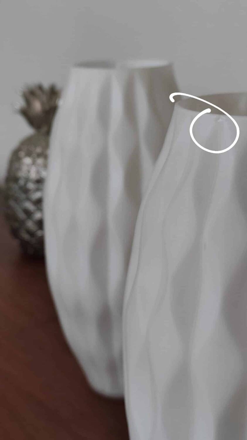 Graphic Italian opaline pendant light