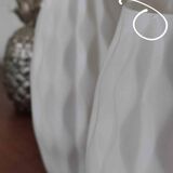 Graphic Italian opaline pendant light