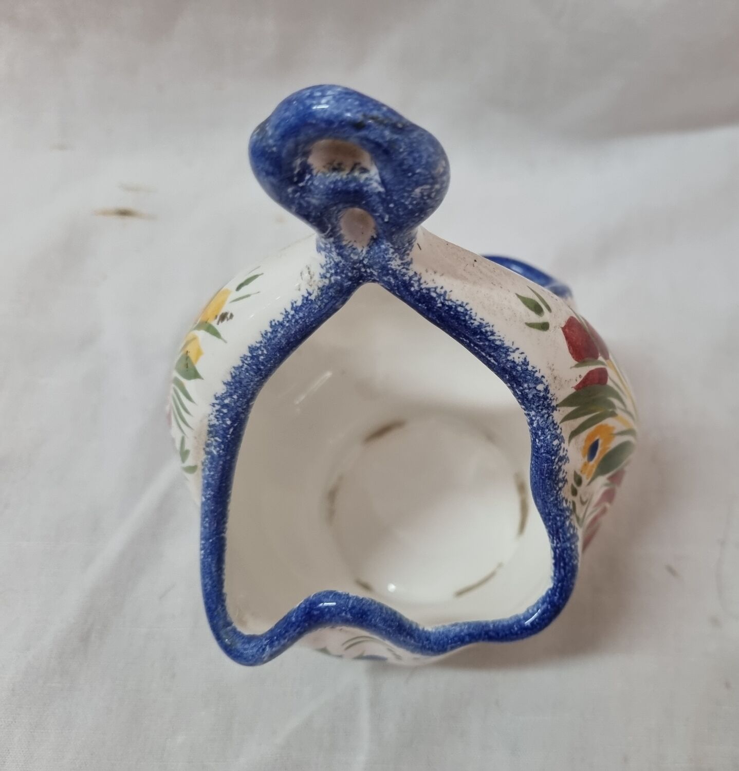 Flower pot HB HENRIOT Quimper, 1980