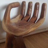 Chaise main en bois