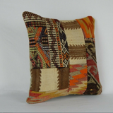 Vintage turkish kilim pillow (40 x 40 cm)