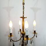 Louis xvi style 4 light chandelier