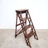 Old small folding painter's stepladder ladder