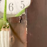 Old painted wooden box