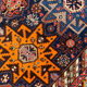 Antique Caucasian Star Kazak Rug- 190x355cm