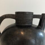 Glazed terracotta vase
