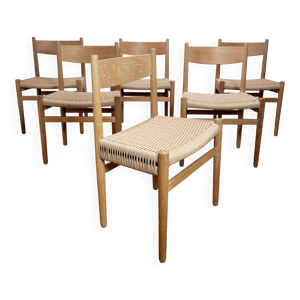 Ensemble de 6 chaises - carl