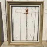 Massive wooden gilded frame