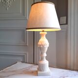 Alabaster marble lamp