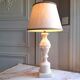 Alabaster marble lamp