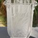 Glass Vase Art Deco Czechoslovakia Spip