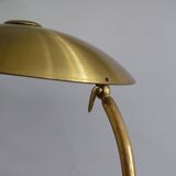 Large brass table lamp, Egon Hillebrand, 1930s