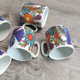 5 mugs Acapulco by Villeroy and Boch