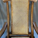 Pair Edwardian Steamer Deck Chairs