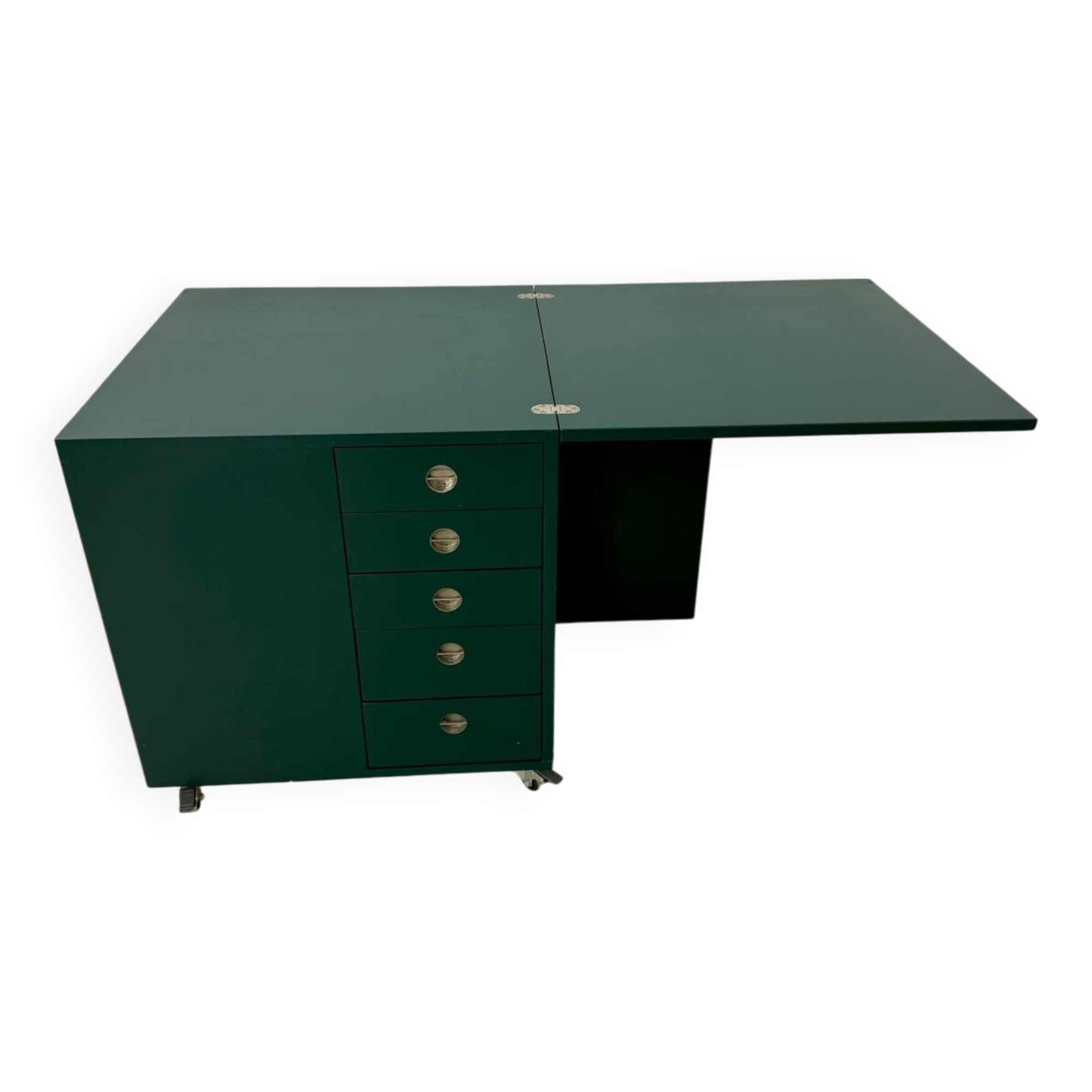Old small modular desk from the 70s designed by Verena Huber, Flair Boy model