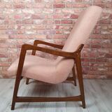 Renovted armchair, type 364, designed by Barbara Fenrych-Węcławska, Poland 1950s