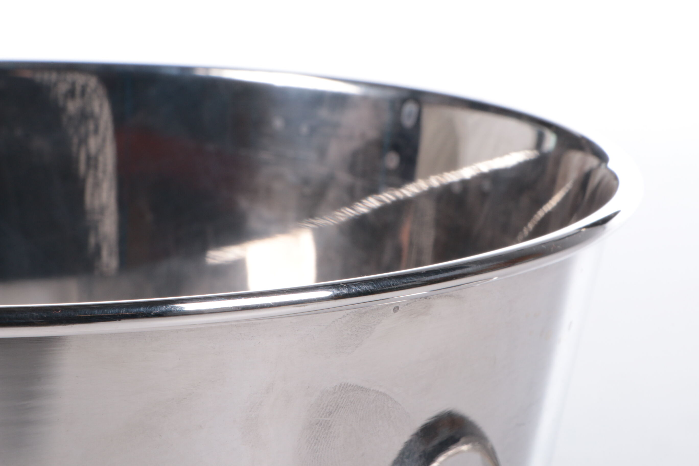 Silver plated designer champagne cooler WMF Kurt Mayer Design, 1950s