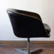 Pair of Pierre Paulin leather armchairs for Artifort 60s