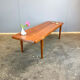 Large coffee table by John Boné for Mikael Laursen, teak, 1960s