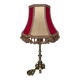 Pic candle living room lamp in solid brass, 20th century