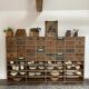 Loom cabinet with drawers