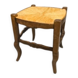Tabouret rustique en - assise