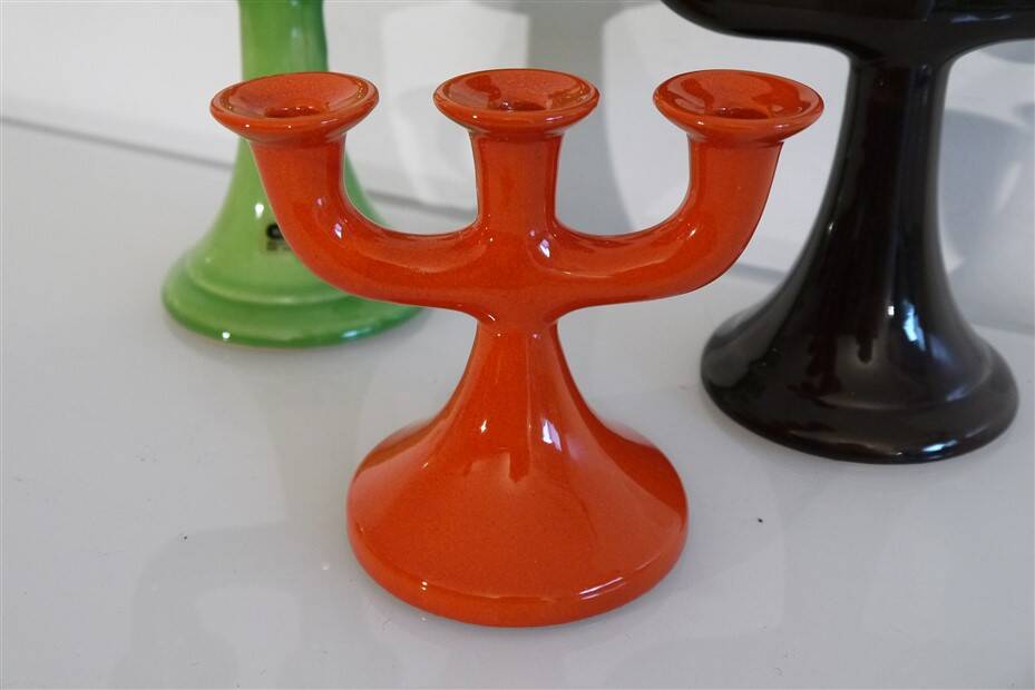 Set of candle holders from Guldkroken 1970