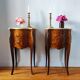 Pair of Louis XV style bedside tables