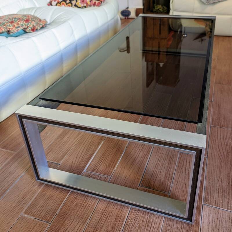 Vintage coffee table by Claude Gaillard for Ligne Roset