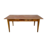 Ancienne table de ferme début XXème pieds fuseaux bois massif