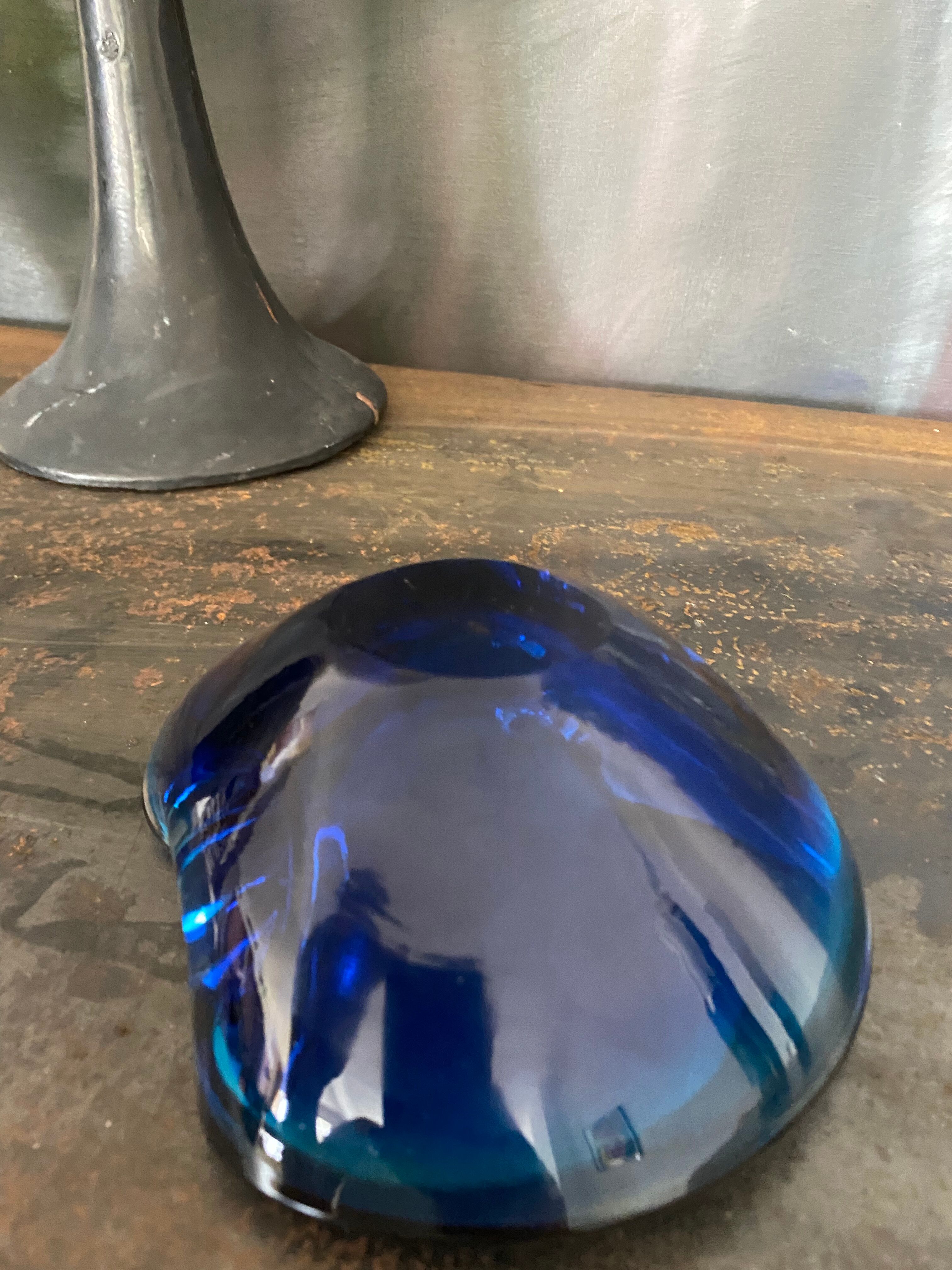 Cendrier verre de Murano vintage