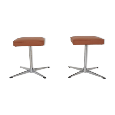 Ensemble de deux tabourets pivotants, Pays-Bas