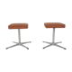 Set of two mid-century swivel stools, The Netherlands