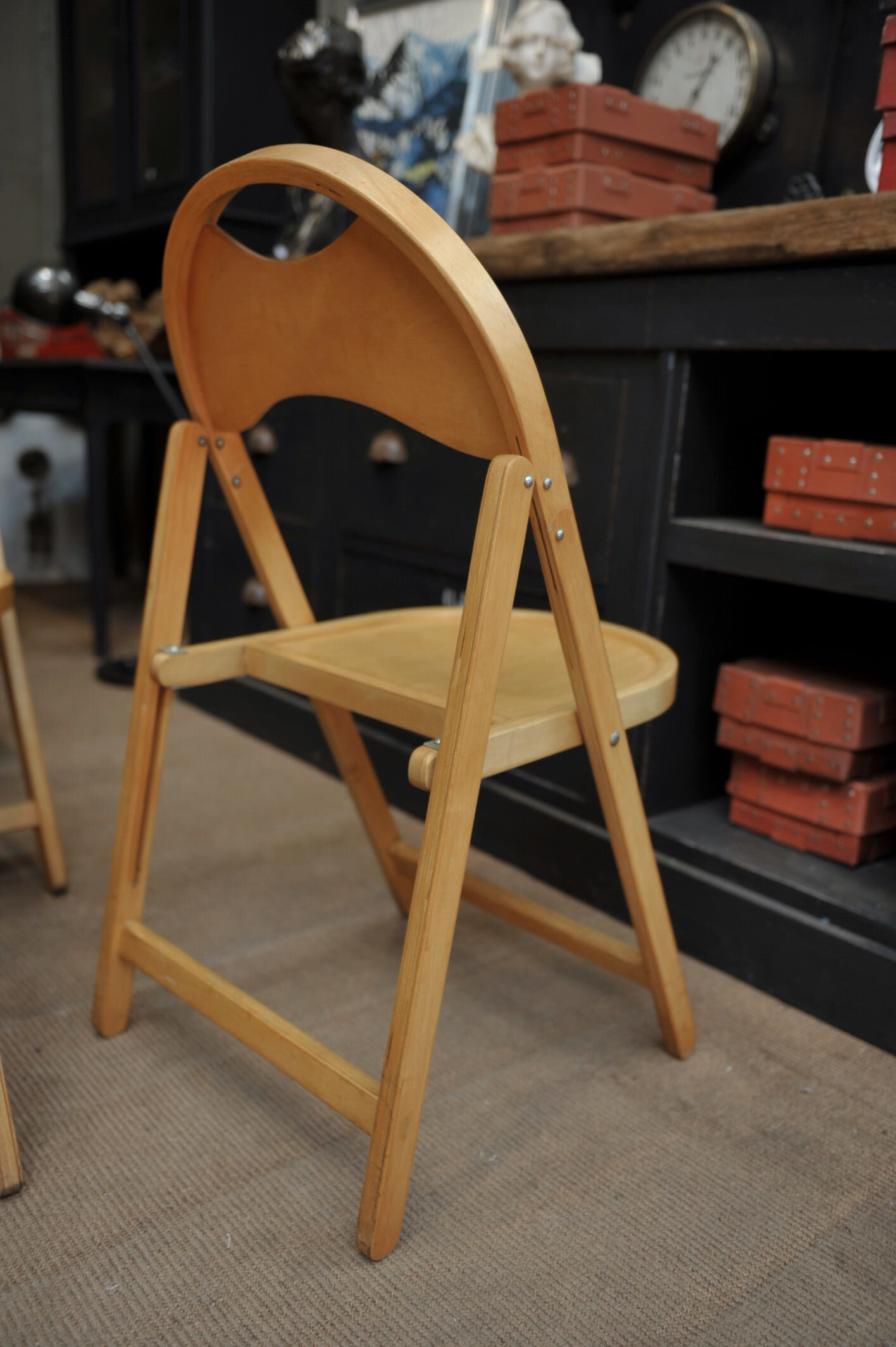 Old folding chairs OTK 1950s