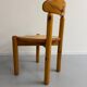 Lot de 6 chaises en pin massif design scandinave Reiner Daumiller