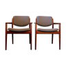 Pair of Armchairs model 196 by Finn Juhl, for France and Søn, 1961