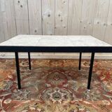 1960 coffee table with marble top