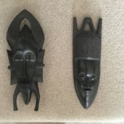 tribal art - 2 african masks