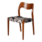 Chaise en teck modèle 71 de Niels Otto Möller pour JL Möllers