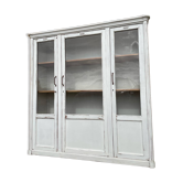 Glass-fronted dresser, bookcase