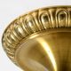 1960's Space Age Pop Art  brass and metal wall or ceiling lamp by Sölken