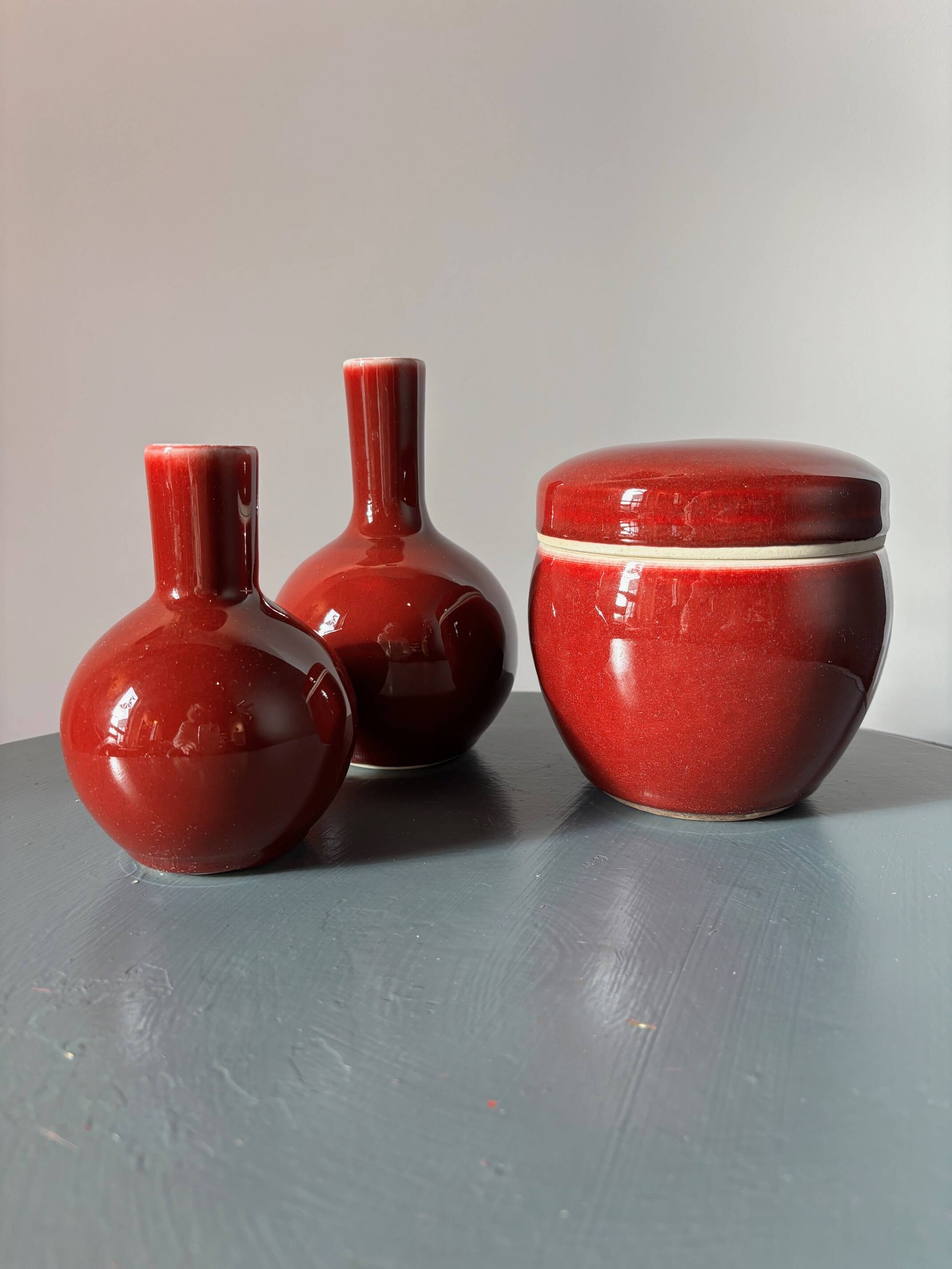 Enamelled Ceramic Set