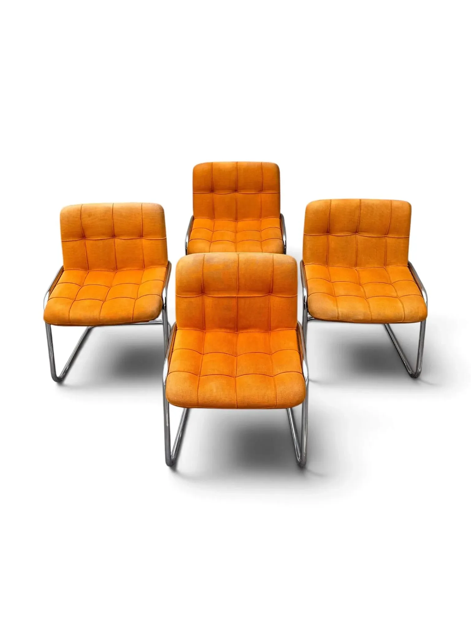Yves Christin, 4 chaises modèle Storm, années 1970
