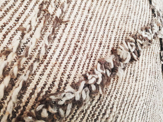 Moroccan pouf kilim 60x60x17cm