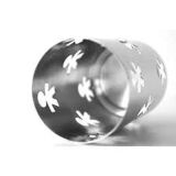 Porte-gressins design ajouré en acier inoxydable 18/10 poli Alessi Girotondo AKK09